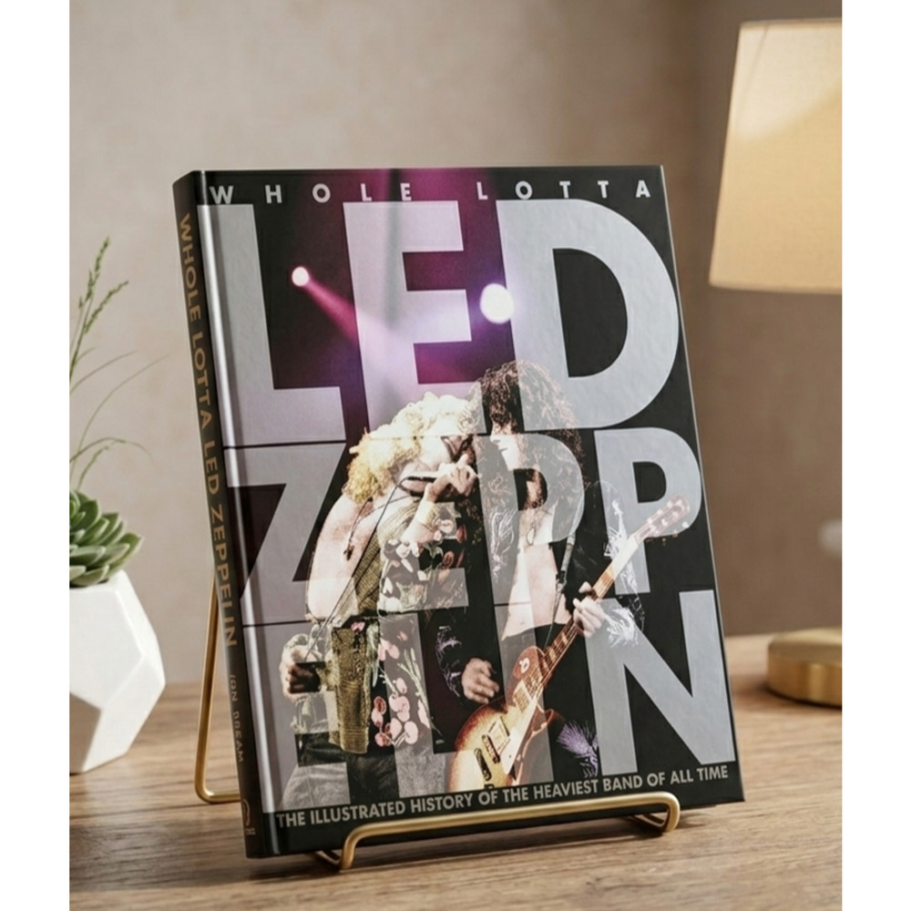 Whole Lotta Led Zeppelin HC 1st Edition Coffee Table Book Very Good
